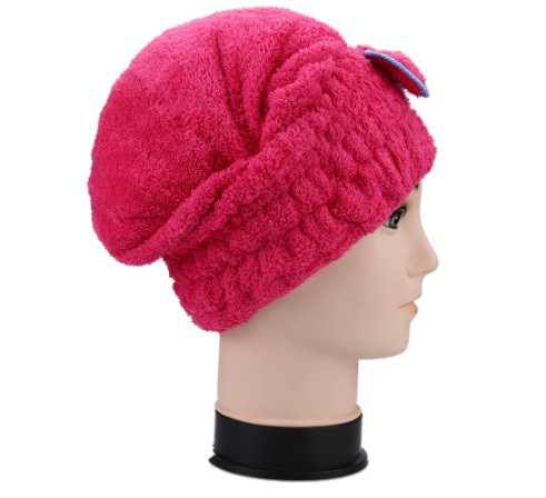 Полотенце тюрбан для сушки волос one size розовый Киев - изображение 2