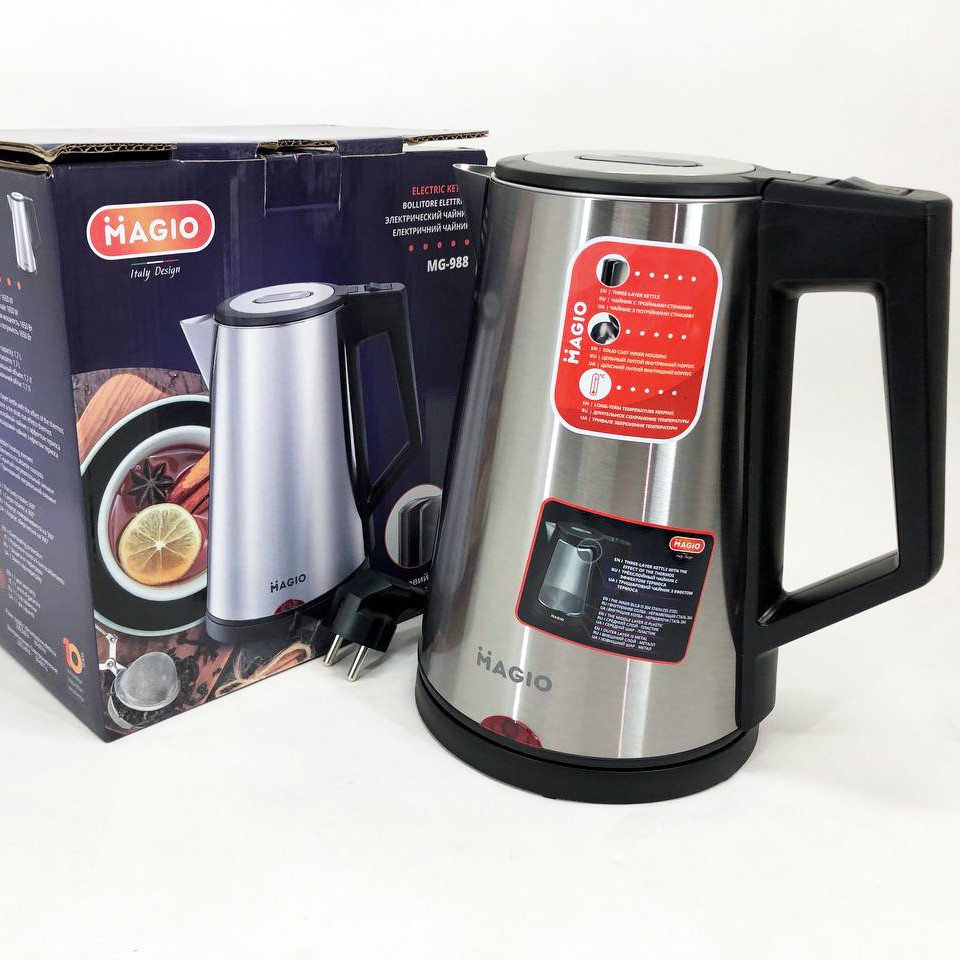 Сучасний електричний чайник, Чайник електричний модний для дому на кухню BG-41 Львів - фото 17