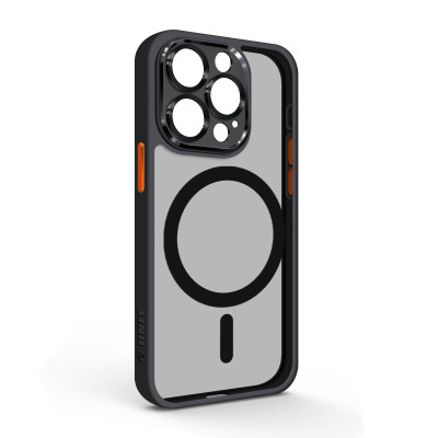Чехол для мобильного телефона Armorstandart Unit MagSafe SE Apple iPhone 15 Pro Black Orange (ARM75362) Винница - изображение 1