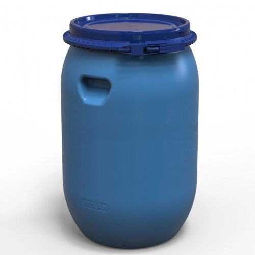 Ємність харчова 100л 3 шари синя кришка, хомут з ущільненням ЄВ LITOLAN Житомир - фото 2