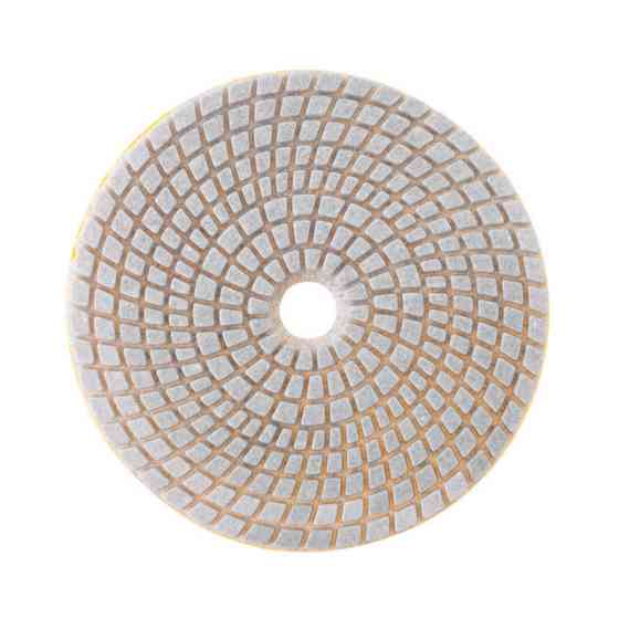 Окружность алмазная шлифовальная, гибкая на липучке 125 мм P100. INTERTOOL BT-0927 Киев