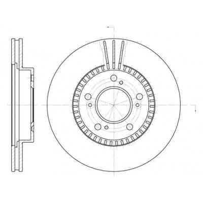 Гальмівний диск REMSA 6586.10 Вінниця