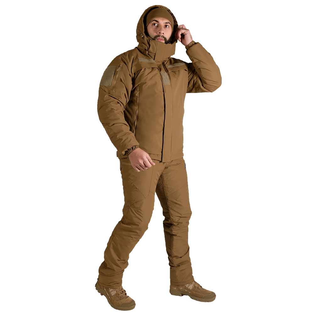 Зимовий теплий комплект Patrol Taslan (куртка та штани) Койот 2XL Вінниця - фото 4