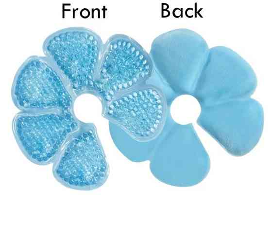 Гелевая термонакладка для груди охлаждение/согревание. Гелевая подушечка для груди при лактации. Киев