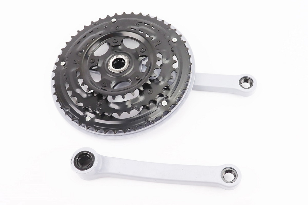 Шатуни "квадрат" 170мм, 48.38.28T MTB, сірі "вузький" GR 01 (можливі потертості) Київ - фото 2