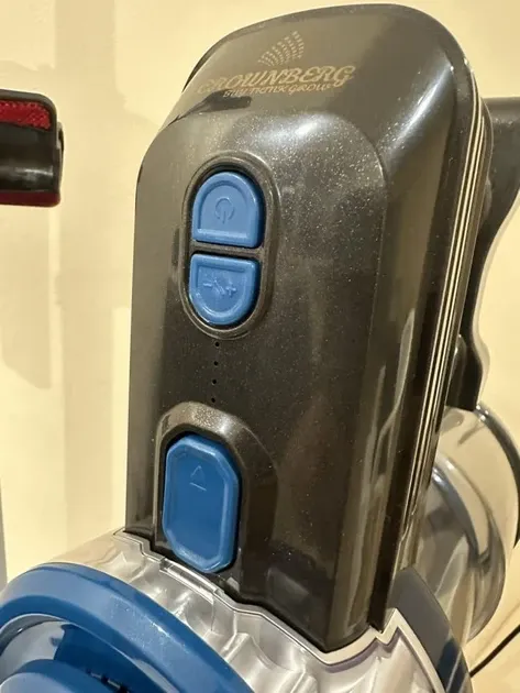 Пылесос ручной аккумуляторный 2500Вт Crownberg CB-674 для сухой уборки 3 в 1 с контейнером 0.5 л и турбощеткой Одесса - изображение 6