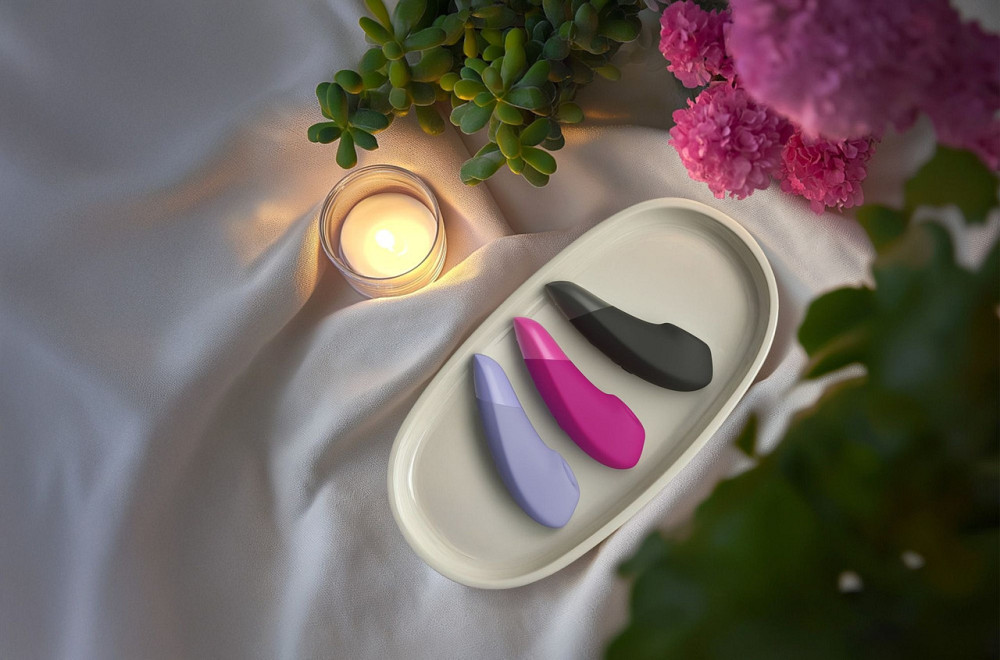 Клиторальный вакуумный стимулятор 2 в 1 Womanizer Enhance с вибрацией, розовый Sex Aura Киев - изображение 8