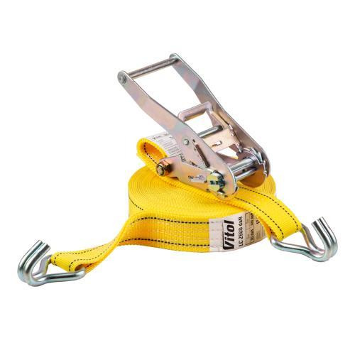 Ремінь стяжний 5 тонн ST-212D-14 YL 50мм х 14м (мех./трос) Харків - фото 1