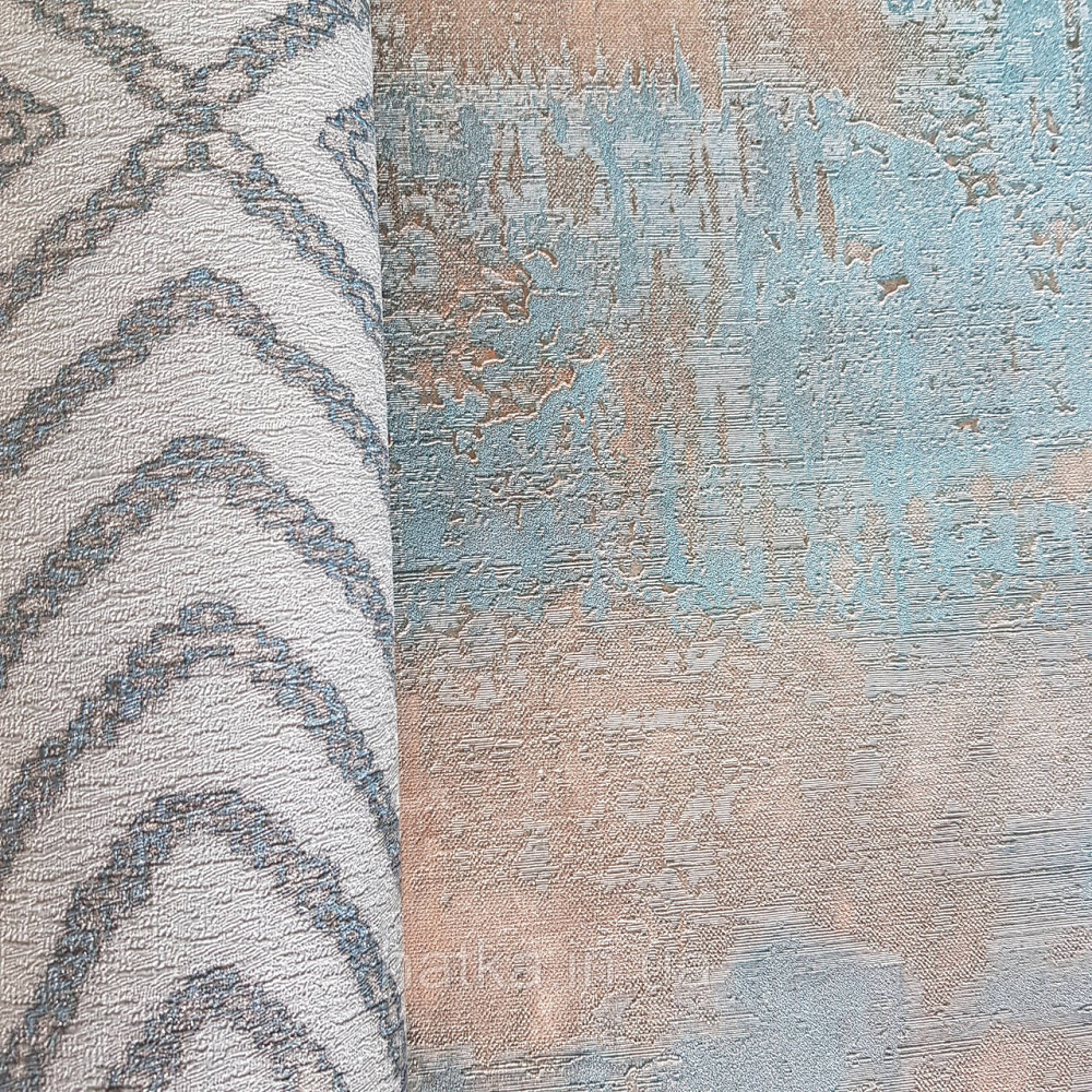 Шпалери метрові вінілові на флізелін 24 Carati Cristiana Masi під штукатурку структурні зелені коричневі Київ - фото 2