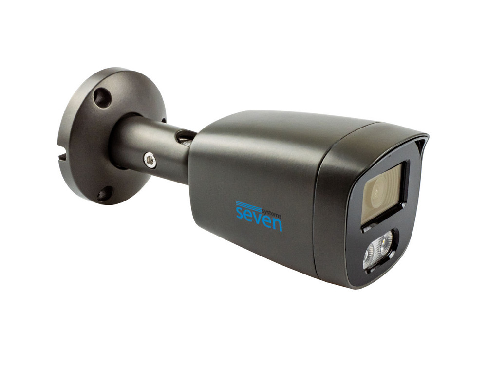IP-видеокамера 5 Мп SEVEN IP-7225PA-DL black 2,8 мм с умной двойной подсветкой Киев - изображение 2