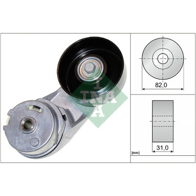 Натяжитель ремня с роликом INA 534 0372 10 Винница - изображение 1