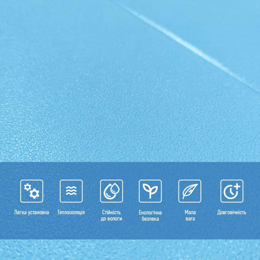 Самоклеящаяся 3D панель Блакитные блоки Киев - изображение 4