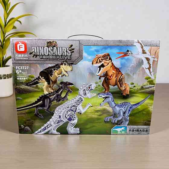 Великий дитячий конструктор динозаври jurassic world 3727, Конструктор для хлопчиків парк юрського періоду ( 24417 ) Харків