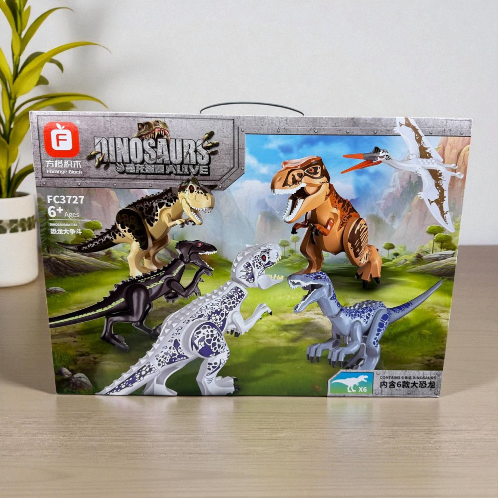 Великий дитячий конструктор динозаври jurassic world 3727, Конструктор для хлопчиків парк юрського періоду ( 24417 ) Харків - фото 1