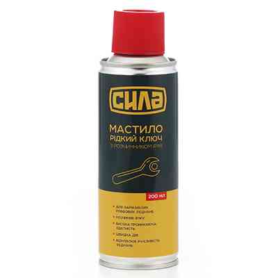 Смазка автомобильная СИЛА Рідкий ключ 200 мл (951526) Винница