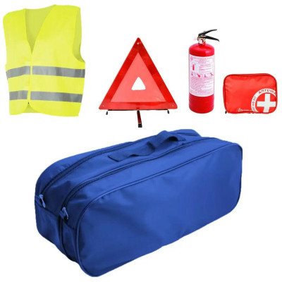 Набір техдопомоги Poputchik автомобіліста Евростандарт без троса, синій (01-021-Е) Вінниця - фото 1