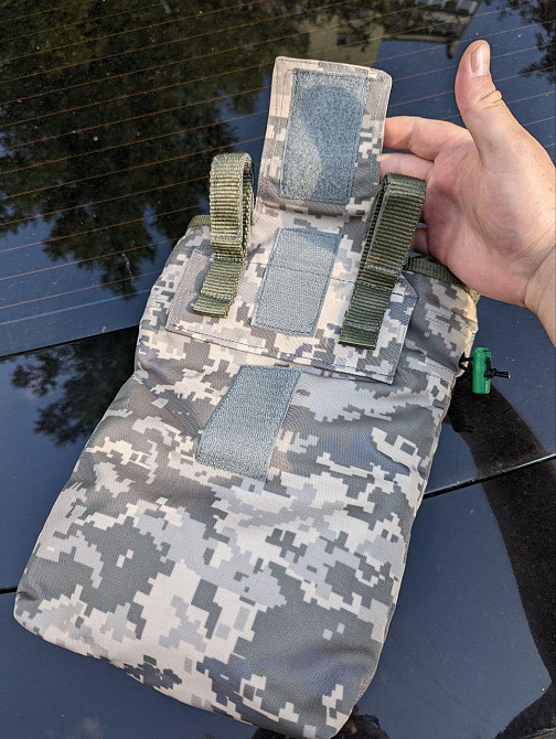 Сумка скидання магазинів Піксель, Тактична сумка під скидання магазинів на бронежилет для ЗСУ Днепр - изображение 4