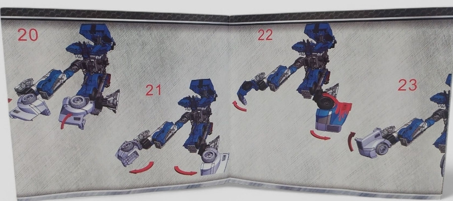 Робот Трансформер ОПТИМУС ПРАЙМ OPTIMUS PRIME + аксесуари 23см Київ - фото 2