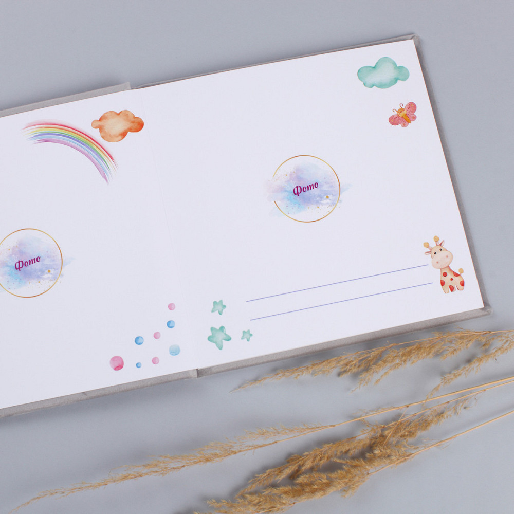 Дитячий альбом у велюровій обкладинці  fotobook-0005 Тернополь - изображение 3