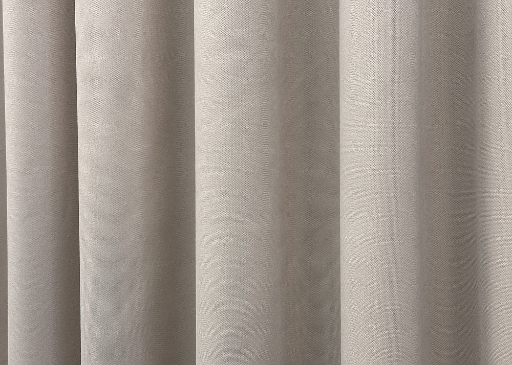 Комплект готовых штор VR-Textil Микровелюр Petek № 1828ш Таш 100х270 см 2 шт (31-0063) Киев - изображение 8