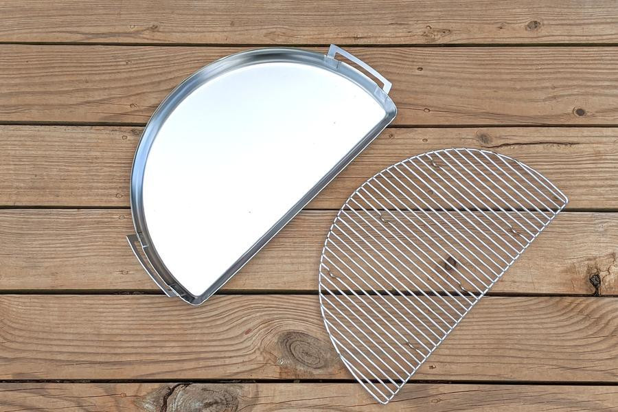 Піддон планча нерж з гратами Slow and Sear Deluxe SnS Drip ''N Griddle Pan (ACC-DNG) Код: 009474 Рівне - фото 3
