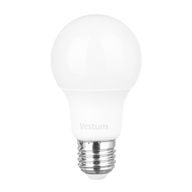 Лампочка светодиодная 220 вольт 10W 4100K A60 Vestum Киев - изображение 3