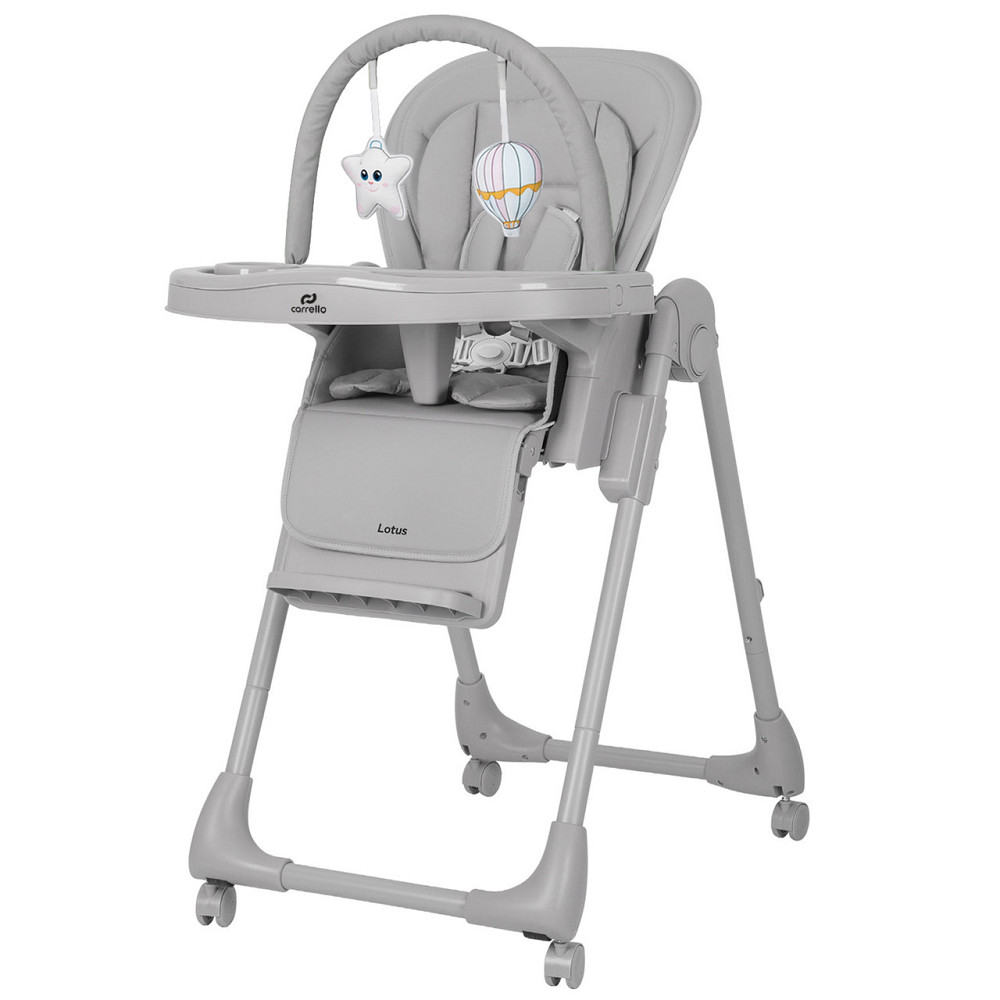 Стул для кормления CARRELLO Lotus CRL-12101 Alba Grey Киев - изображение 1