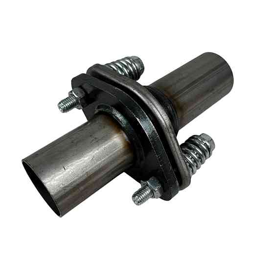 Фланець у зборі d45 мм демферний (фланці, прокладка, кріплення) нержавіюча сталь 409L Мукачево