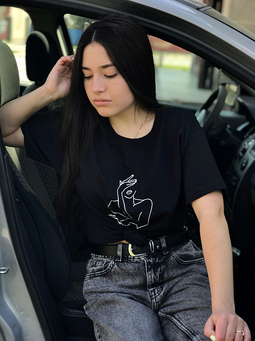 Футболка Oversize с крутым Art рисунком. Черновцы - изображение 3