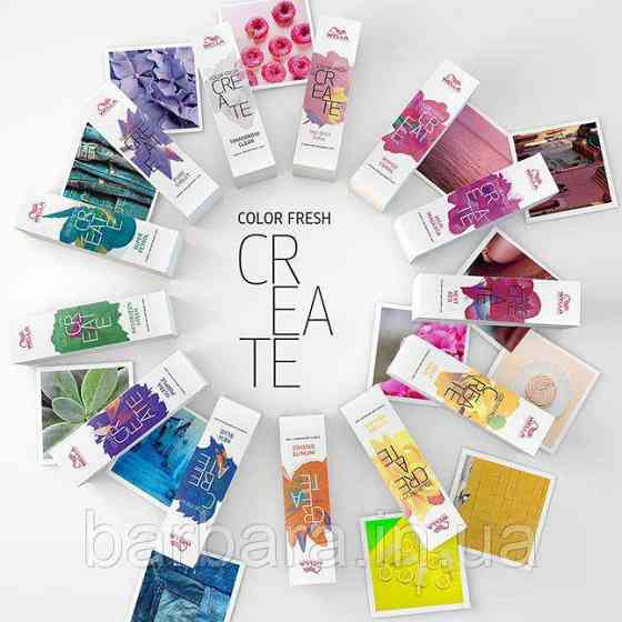 Оттеночная краскаТонуюча яскрава фарба Wella Professional Color Fresh CREATE Киев