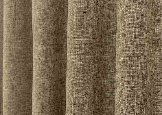 Однотонна тканина "Льон мішковина" висота 2,8м колір мигдальний 1768ш Київ