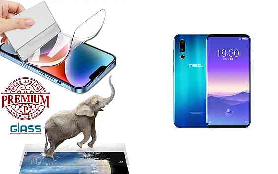Полиуретановая пленка Meizu 16th, 16X, Premium, толщина 0,2 мм Киев