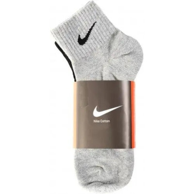 Шкарпетки Nike U NK EVERYDAY CUSH NS 3PR SX7673-901 34-38 3 пари Чорний/Білий/Сірий (888408294548) Вінниця - фото 3