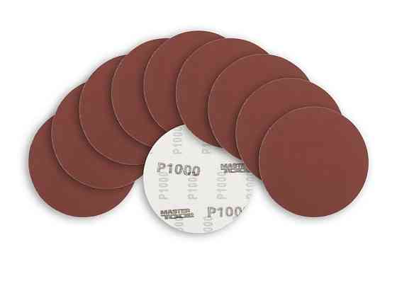 Круг шліфувальний на липучці 125 мм, зерно 60, 10шт Харків