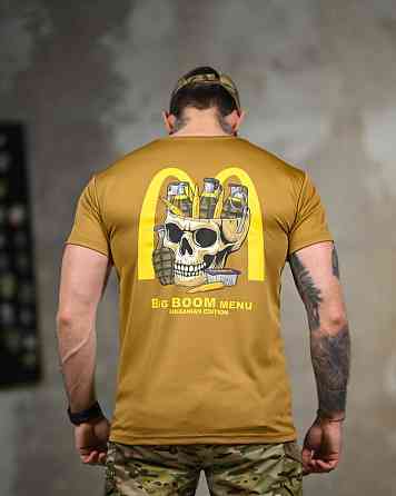 Тактична футболка SELION Boom ÷ coyot ТР6764 Одеса