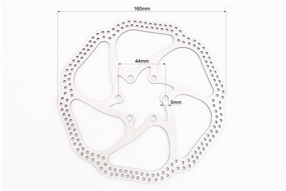 Гальмівний диск 160мм, кріпл. 6 болтів, SX16 Київ - фото 2