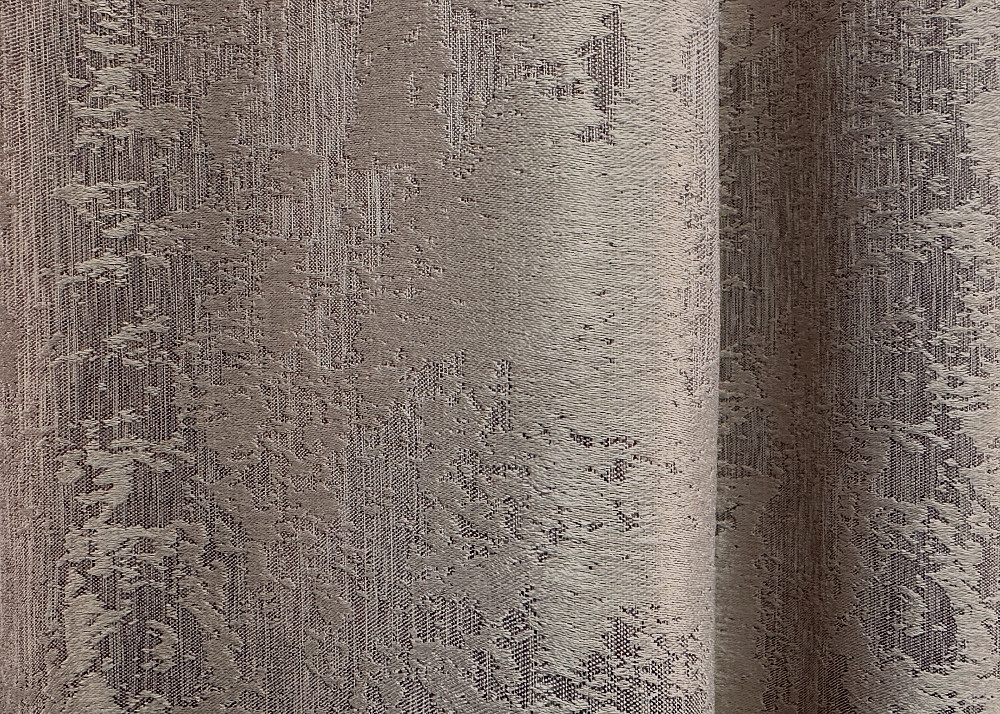 Комплект готовых штор VR-Textil Жаккард Sultan YL № 1669ш Какао 150х270 см 2 шт (33-0553) Киев - изображение 8