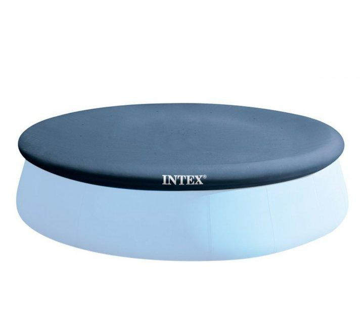Тент чехол для бассейна 457 см .с надувным кольцом Intex 28023 Киев - изображение 1