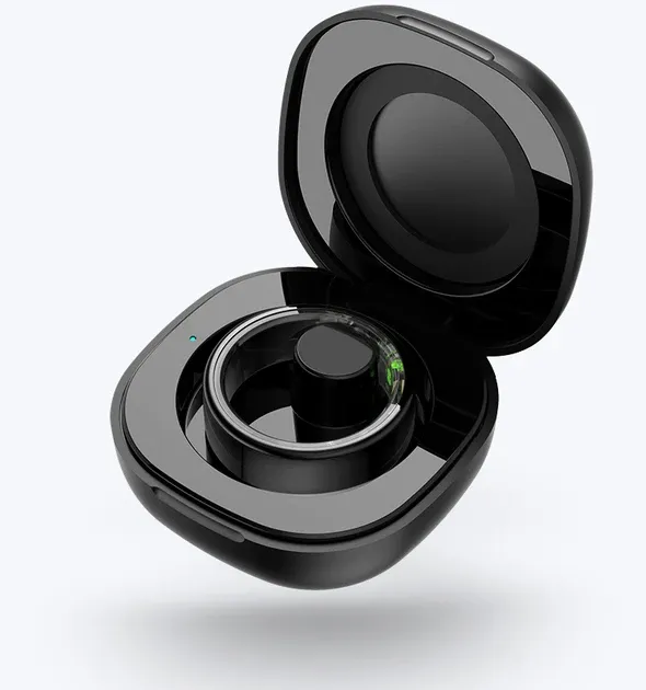 Смарт-кільце смарт-каблучка Smart Ring JRING розмір 11 silver з датчиками кисню та серцебиття Дніпро - фото 7