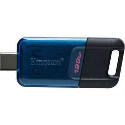 USB флеш накопичувач Kingston DataTraveler 80 M Blue/Black (DT80M/128GB) Вінниця