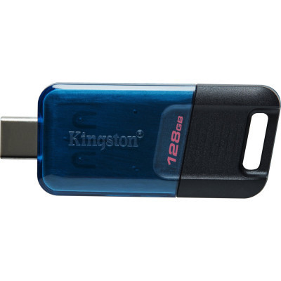 USB флеш накопичувач Kingston DataTraveler 80 M Blue/Black (DT80M/128GB) Вінниця - фото 3