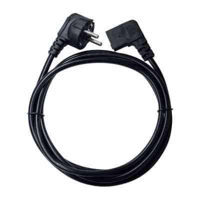 Кабель живлення C13 1.8m 90° corner black Armorstandart (ARM73124) Вінниця