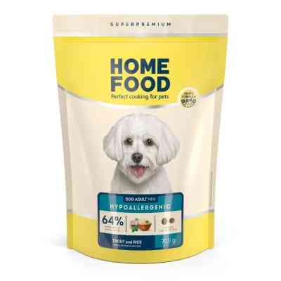 Сухий корм для собак Home Food ADULT MINI Hypoallergenic з фореллю та рисом 700 г (4820235020293) Вінниця