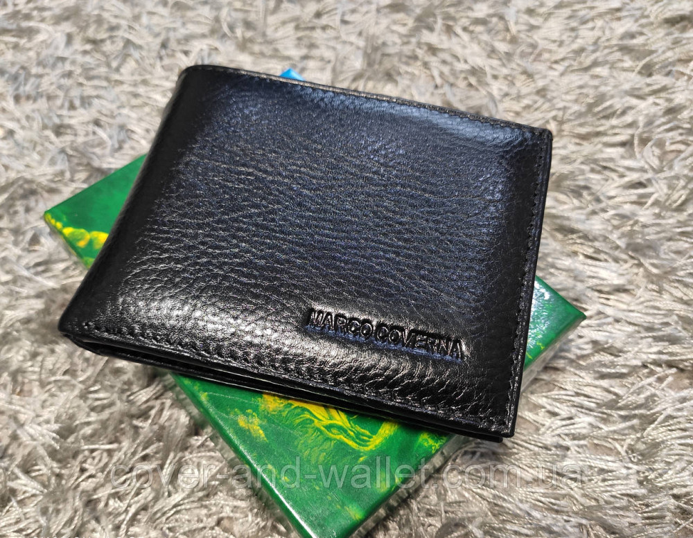 Маленький мужской кошелек на магнитах с зажимом для купюр Marco Coverna Киев - изображение 2