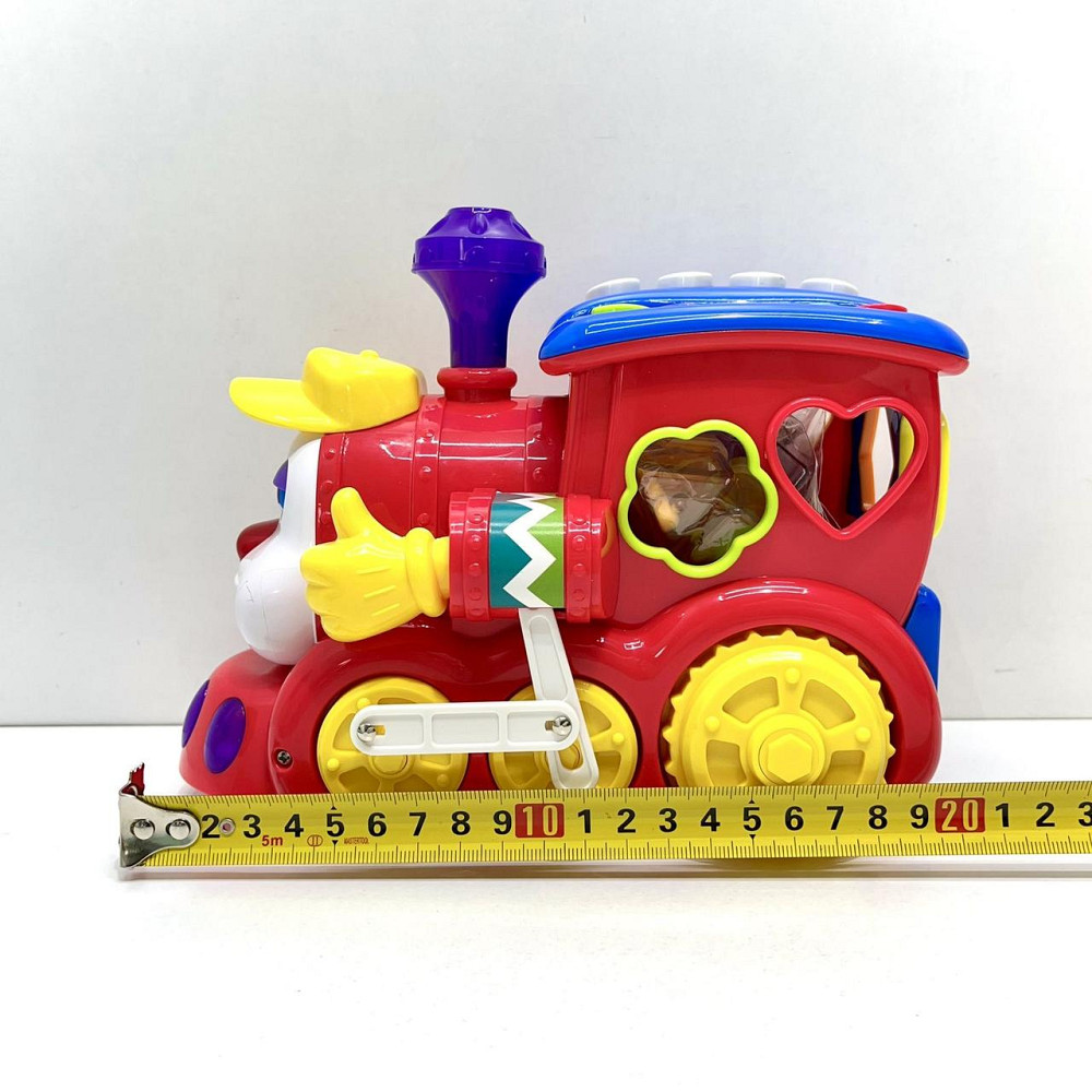 Паровозик Hola розвиваючий музичний сортер підсвічування (556) Чернигов - изображение 2