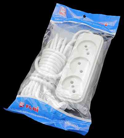 Удлинитель FL-BI 3 гнезда, 5 метра, керамика Днепр