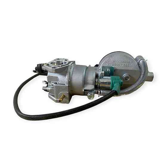 Карбюратор (177f/188f/190f/192f 27mm) с эмк для бенз. ген. 5-7 квт (механизм автомат.) газ-бензин Мукачево