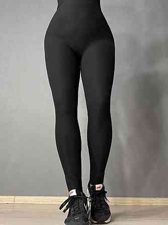 Лосины женские Kenalin W-29-1 утепленые на флисе с утяжкой и push up черные, черный, XS Киев