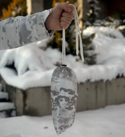 Тактичний маскувальний костюм Alpine (куртка + штани) Білий мультикам Вінниця - фото 11