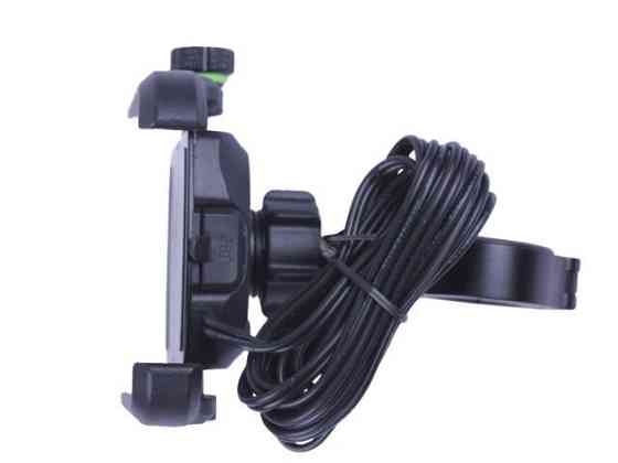 Держатель телефона M8C черный, с зарядкой, крепление на руль, Kewiq Мукачево